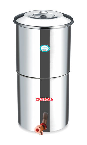 STAINLESS STEEL 30 LTR. WATER FILTER WITH 3 CANDLES