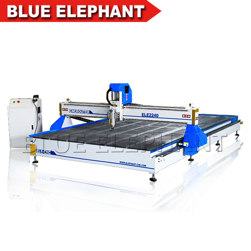 CNC Router Machine - 2200*4000*200mm, 5.5KW Water Cooling Spindle, DSP A11 Control System, High Precision Motor and Vacuum T-Slot Table
