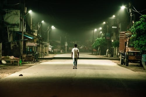 Grey Led Street Light