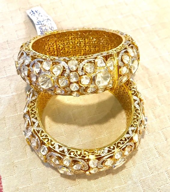 Kundan Polki Bangles