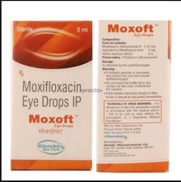 Moxifloxacin Eye Drops