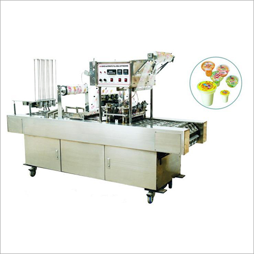 Automatic Cup Glass Filling & Sealing Machine