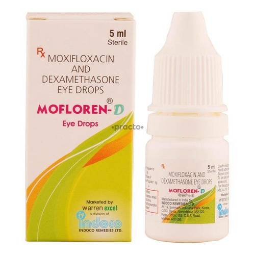 Moxifloxacin Dexamethasone Eye Drops