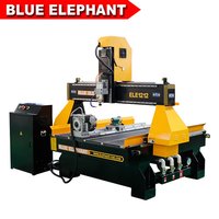 Vacuum Cleaning System 1212 Rotary Table Automatic 3d Cnc Wood Router For Bamboo Wood Indonesian Statues Wood Cnc Router