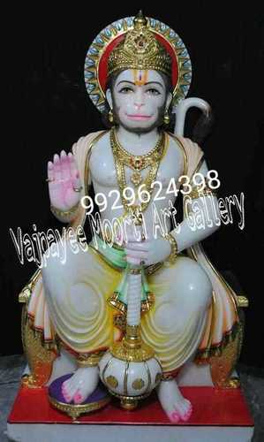 Lord Hanuman Marble Moorti