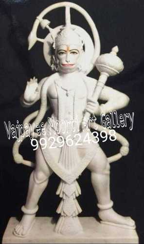 Lord Hanuman Marble Statue