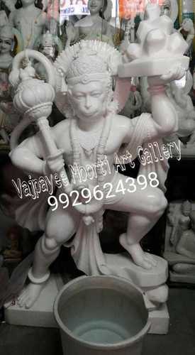 Lord Hanuman Marble Murti