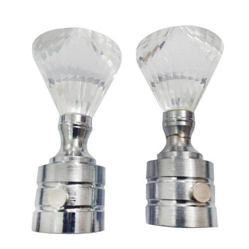 SS Glass Curtain End Rod Cap