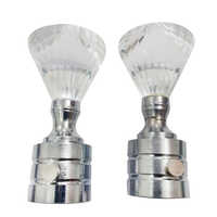 SS Glass Curtain End Rod Cap