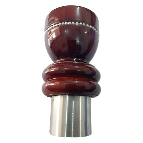 Curtain Wooden End Rod Cap
