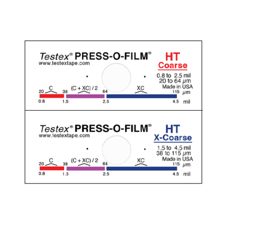 Press O Film 20 to 64um HT Coarse  - Testex