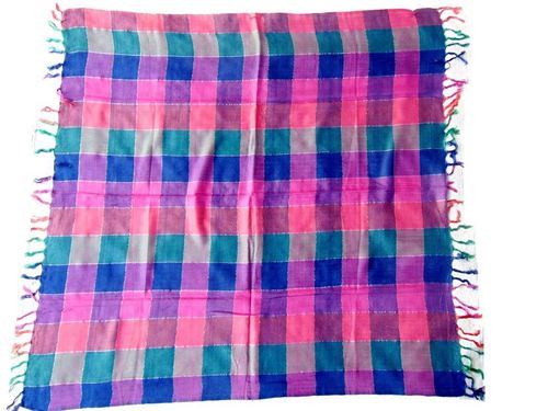 Multi Colours Cotton Square Scarves