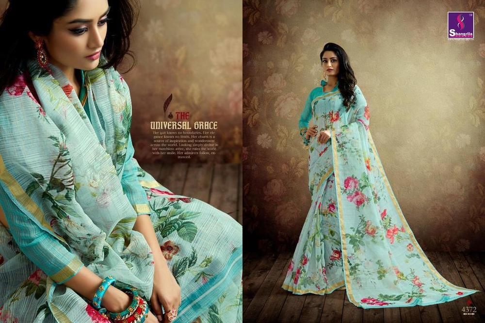 Cotton Print Sarees