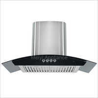 Cooker Hood Kitchen Chimney - Stainless Steel, 900mm X 500mm X 600mm | 1500w Power Consumption, 1000 M3/hr Suction Capacity, 3 Speed Baffle Filter