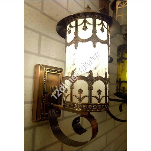 Wrought Iron Wall Mounted Light