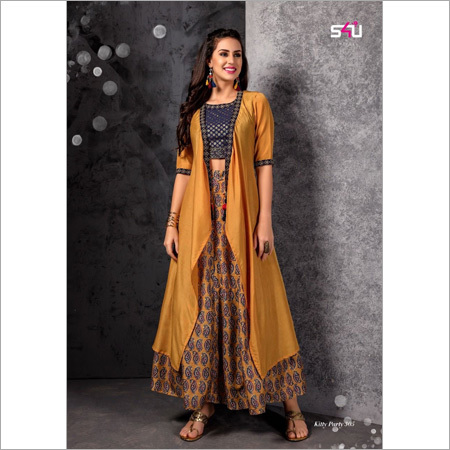 Ladies Designer Kurti With palazzo