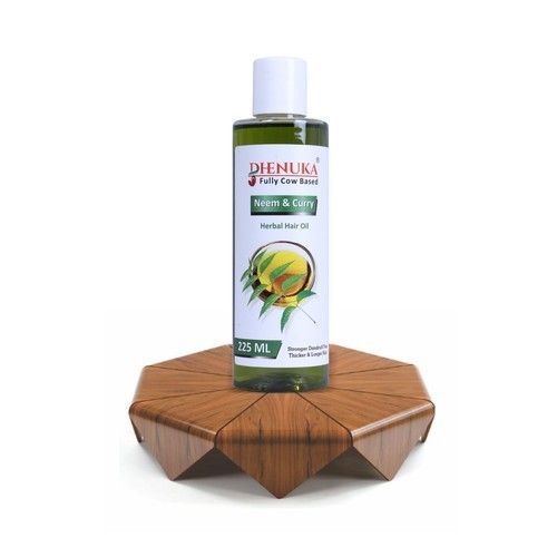 Neem And Curry Herbal Hair Oil