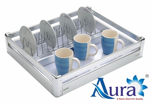 Alluminium Brush Finish Cupsousar Basket
