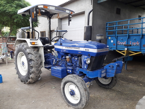 Farmtrac Fibre Hood - Color: Blue