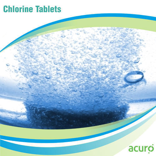 Chlorine Tablets - Tablet Form , Effective Water Sanitization Solution for Pools and Spas