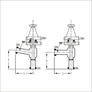 Angle Valve - Application: For On Off Control