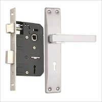 Polished Stainless Steel Mortise Key Lock