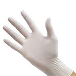 White Surgical Gloves Powdered