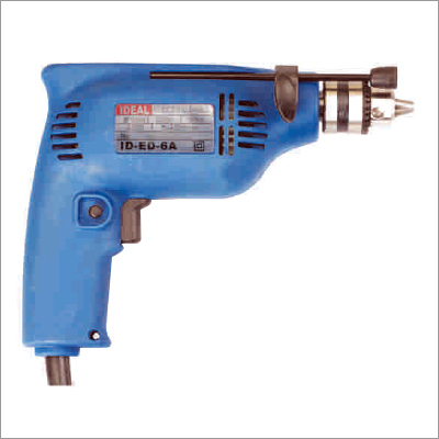 Electric Power Drill - Aluminium Body, 230W Input Power, 4500rpm Speed | Blue and Black Finish, 6.5mm Steel & 9mm Wood Capacity