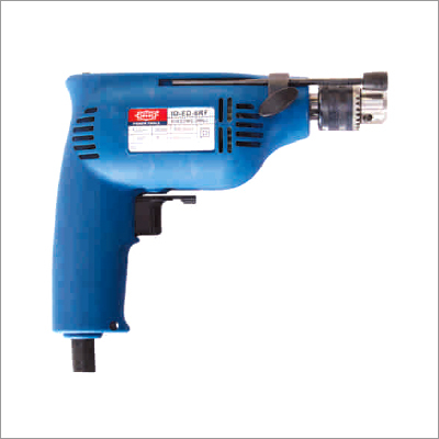 Blue And Silver Electric Hand Drill