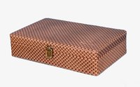 Hard Craft Watch Box Case PU Leather Brownish Mat for 10 Watch Slots