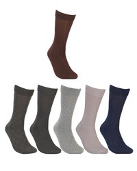 President Engrave Design Elegant Calf Cotton Socks