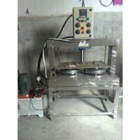 Hydraulic Paper Plate Machine - Paperboard Material, Max Plate Size 4" To 18", 240v | Semi-automatic, 6400-6800 Pieces/hour, 1-year Warranty, 250 Kg Weight