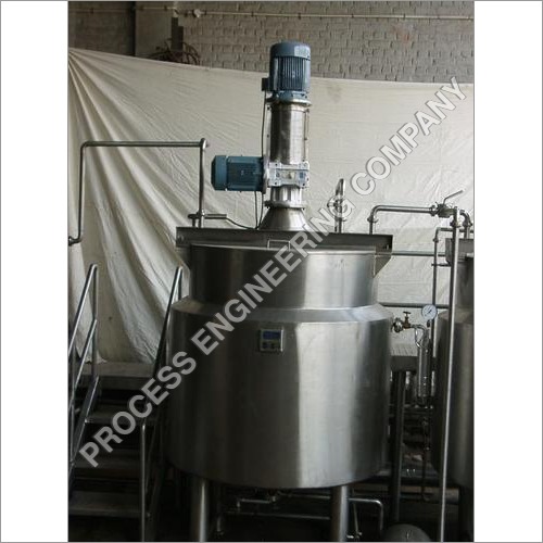 Blending and Mixing Vessel - Durable Stainless Steel, Versatile Use for Food and Beverage Applications