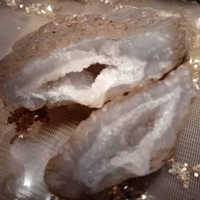Apophyllite Geode Stone