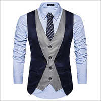 Black + Grey Double Wear Waistcoat