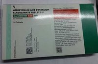 amoxycillin potassium clavulanate tab
