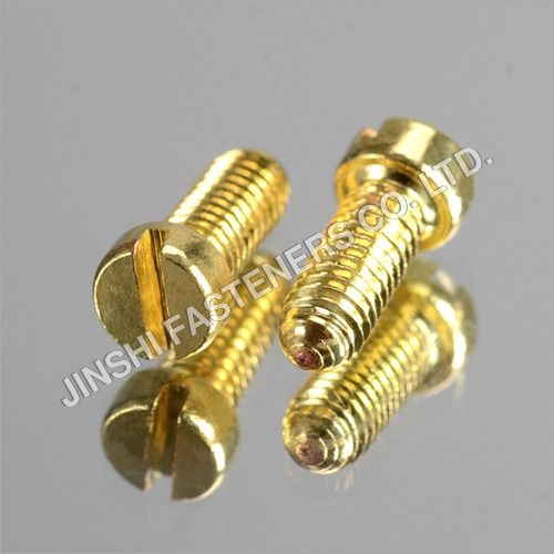 Brass Cheese Head Screw