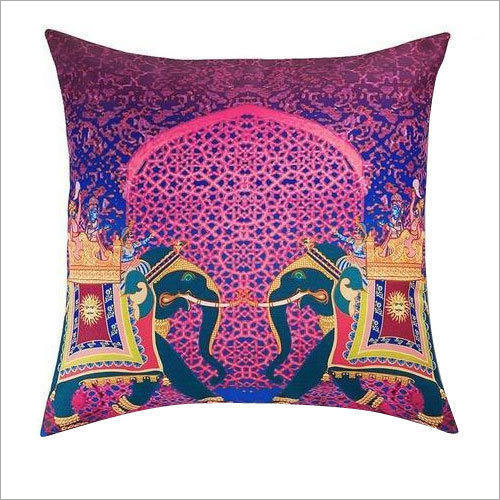 Digital Printed Jute Cushion Cover Digital Printed Jute Cushion Cover