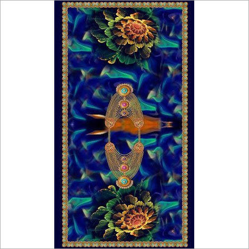 Digital Printed Kaftan Fabric