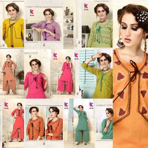 Multi Cotton Kurtis