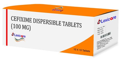 Cefixime Dispersible Tablets 100mg