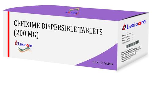 Cefixime Dispersible Tablets 200mg