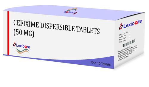 Cefixime Dispersible Tablets 50 mg