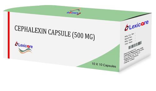 Cephalexine Capsules 500mg By LEXICARE PHARMA PVT. LTD.