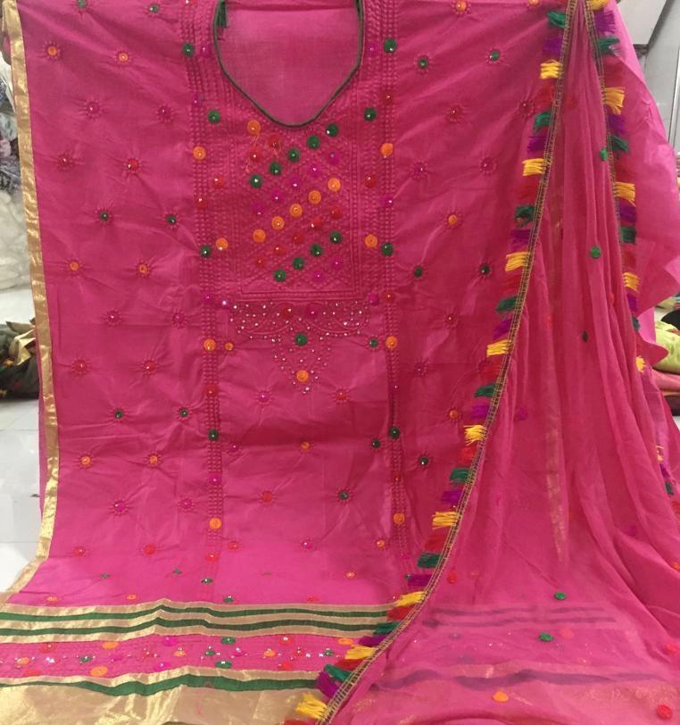 Embroidery Work Dress Material