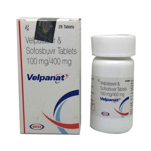 Sofosbuvir 400 mg Velpatasvir 100 mg Tablets