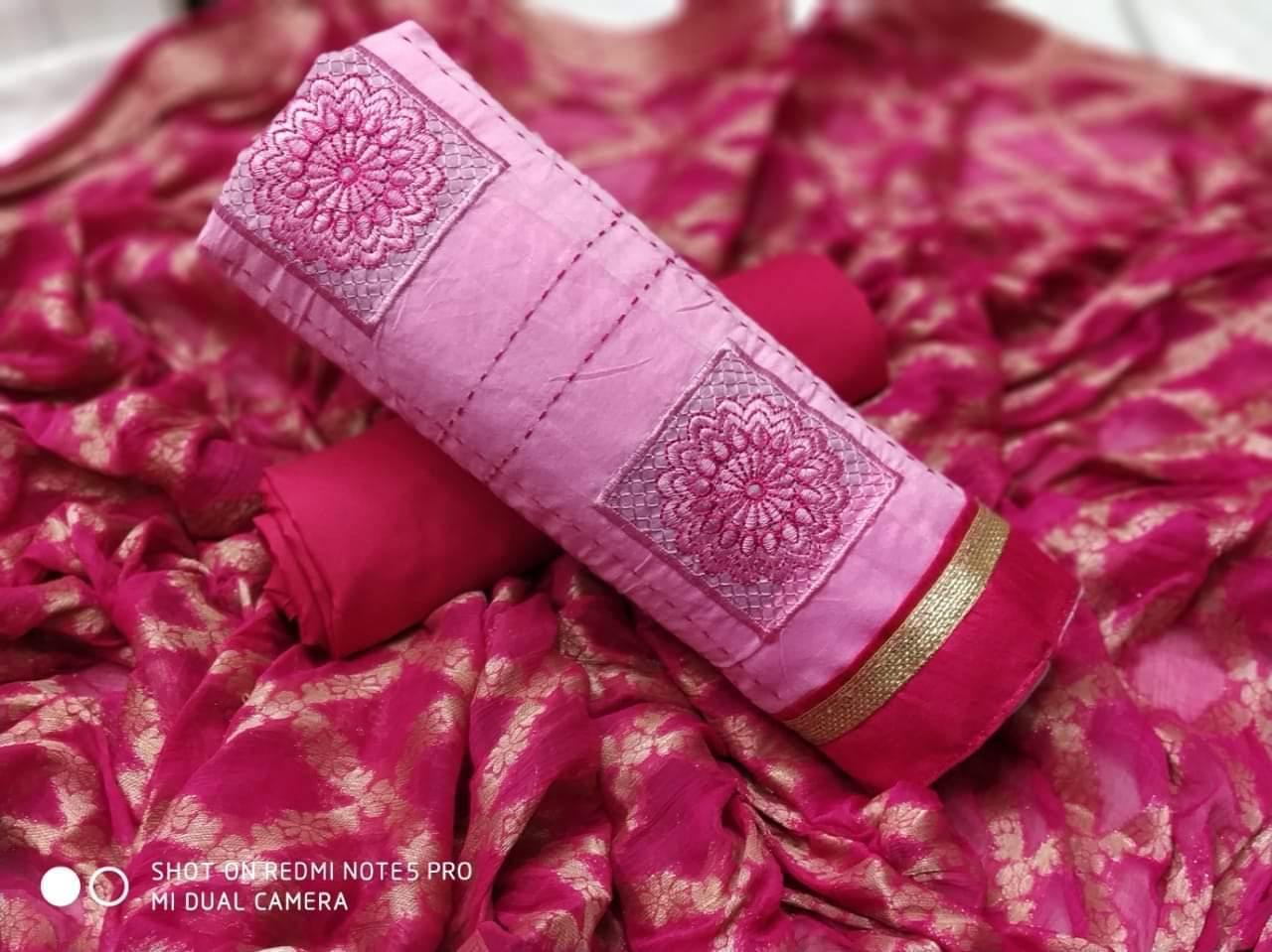 Embroidery Worked Dress Materials