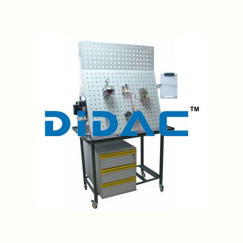Hydraulic Bench with Transparent Components