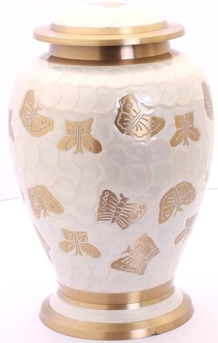 Pearl Butterfly Cremation Urn POPULAR DESIGN