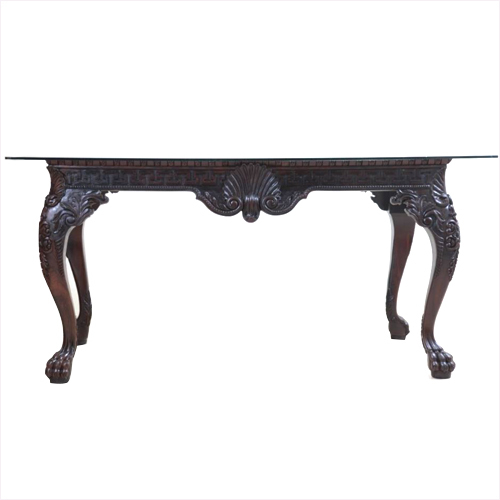 Wood Shell Console